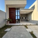 Casa plana com fachada moderna na região que mais cresce no Eusébio.