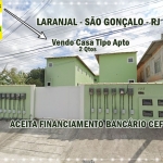 Compre sua Casa 2 Qtos no Laranjal por um precinho top!