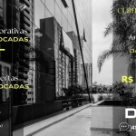 Conjunto Comerciais Corporativos LOCADAS - (ao lado do Clube Curitibano) - 208,03m2 de área PRIVATIVA (02 salas/conjuntos) - 04 vagas de garagem FIXAS