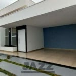 Exuberante casa a venda no Portal Ville Jardins, Boituva, SP., possui 3 quartos, sendo 1 suíte, sala ampla com pé direito alto.