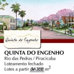 Terreno à venda de 300m² no Condomínio Quinta do Engenho, Rio das Pedras, por R$160.000.00