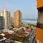 Cobertura, 2 dorms com sacadas, vista mar, 121 m2 - P. Grande - Ocian 100m praia