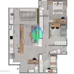 Apartamento à venda, 85 m² por R$ 780.000,00 - Medeiros - Jundiaí/SP