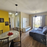 APARTAMENTO MOBILIADO PARA LOCAÇÃO DE 54M² COM 2 DORMITÓRIOS NO CONDOMÍNIO MAJESTIC NA VILA NOVA ESPÉRIA EM JUNDIAÍ - SP