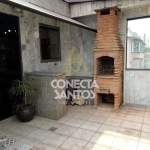 Casa com 3 dorms, Gonzaga, Santos, Cod: 1044