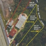 Lote 6: R$ 1.800.000 + 3 lotes disponíveis, com 6.271,11 m2 cada. Lotes Industriais em São José dos Pinhais (Contorno Sul).