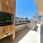 COBERTURA MODERNIZADA - VARANDA, CHURRASQUEIRA, SALA EM 2 AMBIENTES, 2 QUARTOS, BANHEIRO SOCIAL, LAVABO, COZINHA - RUA BARÃO DE MESQUITA