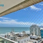 2,5milhão - Cobertura com Vista definitiva - Praia do Canto do forte - 3 suites - 7 banheiros - 3 vagas - aceita Fin. Bancario