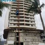 84,5mil entrada saldo direto - apartamento 2 quartos um suite - predio frent emar - churarsqueira - piscina