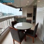 1390milhao - Apartamento alto padrão na Praia Canto do Forte - 3 dormitóros com 2 suítes, sacada gourmet. vista mar - Lazer Completo - Alto Padrão