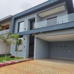 Casa de alto padrão &#224; venda com 250m&#178; de terreno e 191,50m&#178; de construção, com 3 quartos sendo suítes e piscina no Park Unimep Taquaral.