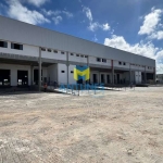 Alugue galpão NOVO em condomínio com 3.704m² 9 docas Crossdocking, em Prazeres na BR-101