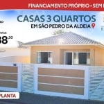 Casa com 3 Quartos em São Pedro da Aldeia - Financie Sem Entrada!