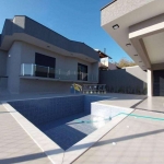 CASA TÉRREA com 3 SUÍTES, PISCINA, ÁREA GOURMET em Condomínio Fechado CAMPOS DO CONDE em BRAGANÇA PAULISTA!!