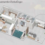 Apartamento Reformado em Botafogo: Conforto e Estilo