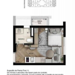 Studio com 1 dormitório à venda, 22 m² por R$ 450.000,00 - Perdizes - São Paulo/SP