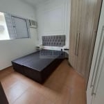 Casa de condomínio com 69m², com 2 quartos, sala, cozinha planejada e churrasqueira