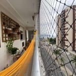 Apartamento, com 146m2, com 2 quartos, e varanda vista Mar