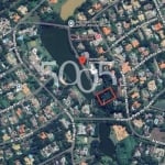 Lote com 1908m2 em aclive com frente para lago à venda no condomínio Terras de São José em Itu.