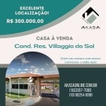 Casa de condomínio para venda possui 99 metros quadrados com 2 quartos