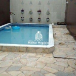 Casa assobradada de 3 dormitórios com piscina no bairro Cidade Jardim em Americana- SP