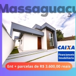 Praia Massaguaçu - Casa alto padrão com 3 quartos