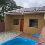 CASA DE 58 M² NOVA COM PISCINA - BALNEÁRIO GUACIARA - MATINHOS PR