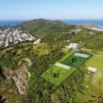 Terreno à venda com vista panorâmica na Praia do Silveira em Garopaba.