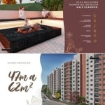 Apartamento com 2 dormitórios à venda, 47,62m² por R$ 293.600,00 - Jardim das Gaivotas  - Indaiatuba/SP