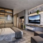 Aconchegante studio para venda com 1 quarto, 27m²