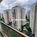 Excelente apartamento com vista para área de lazer, andar médio com 78m² e total infraestrutura