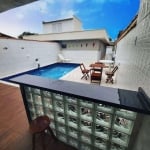 CASA À VENDA 3 DORM, 3 WC, 2 VAGAS, 180 m² POR R$ 800.000,00 EM BERTIOGA/SP