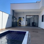 Linda casa com piscina para locação em Indaiatuba no Condomínio Gran Reserve