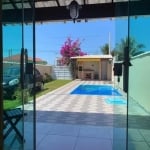 Casa com piscina 2 quartos