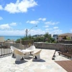 Casa em Ponta Negra, 1ª rua do mar com terreno de 600 m², linda vista, piscina e churrasqueira