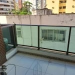 Apartamento com 1/4 nascente total, varanda, mobiliado, medindo 43 m² no terceiro andar do Edifício Boa Vista Pituba vender