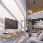 Townhouses de 96m²: 2 quartos e sala flex