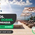 Apartamentos com 1 e 2 dormitóriosà venda, 48 m² por R$ 320.000 - Centro - Mongaguá/SP