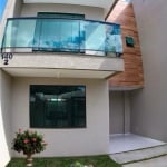 Vendo Sobrado novo com suite, 80M2 Bairro Uberaba. Area tranquila e segura