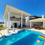 Casa 5 suítes FRENTE MAR com 560m² | VILAS DO ATLÂNTICO | Área Gourmet | Piscina e Área Verde Fronta