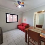 Apartamento semi mobiliado  para locação com 01 quarto e 01 vaga de garagem - 35m² no bairro Jardim Esplanada