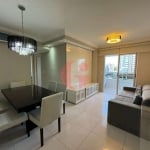 Apartamento mobiliado para locação de 02 quartos e 02 vagas de garagem - 68m² no bairro Vila Adyanna