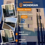 Residencial Mondrian 3 Quartos c/ Varanda  no  Estoril/Buriti