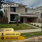 SOBRADO RESIDENCIAL IPÊS Casa em Condomínio com 4 Quarto(s) e 5 banheiro(s) à Venda, 414 por R$ 4.500.000 no setor Residencial Alphaville Flamboyant VN20369