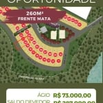 Ágio JARDINS TURIM QD. 16 LT. 20 - FRENTE MATA Lote  à Venda, 260.5 por R$ 360.000 no setor Jardins Turim ST23606