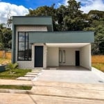 LINDA CASA A VENDA NO COND. VILLA GIARDINO, JUNDIAI/SP, 135M² A.C, 225M² A.T., 3 QUARTOS SENDO 1 SUÍTE, VARANDA GOURMET C/CHURRASQUEIRA, 4 VAGAS .