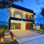 Casa dúplex com 4 suítes, 2 vagas na garagem, lazer completo, disponível para venda no condomínio Alphaville Jacuhy, Serra-ES. codigo: 96677