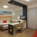 Flat disponível para venda no Comfort Suites Alphaville com 30m², 1 dormitório e 1 vaga de garagem