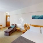 Flat disponível para venda no Sol Alphaville Hotel &amp; Residence, com 30m², 1 dormitório e 1 vaga