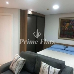 Flat disponível para locação no Transamérica Prime International Plaza no Jardim Paulista, com 45m², 1 dormitório e 1 vaga